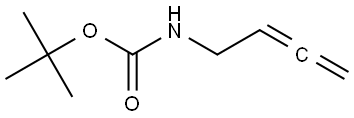 Carbamic acid, 2,3-butadienyl-, 1,1-dimethylethyl ester (9CI) Struktur