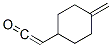 Ethenone, (4-methylenecyclohexyl)- (9CI) Struktur