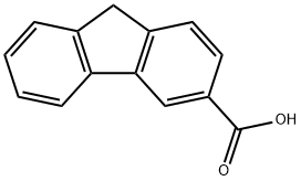 9H-FLUORENE-3-CARBOXYLIC ACID Struktur