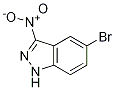 1H-Indazole,5-broMo-3-nitro- Struktur