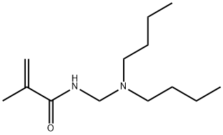 N-[(dibutylamino)methyl]methacrylamide Struktur