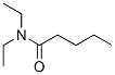 N,N-diethylpentanamide Struktur