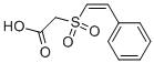 CIS-STYRENESULFONYLACETIC ACID Struktur