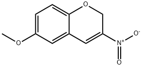 6-METHOXY-3-NITRO-2H-CHROMENE) Struktur