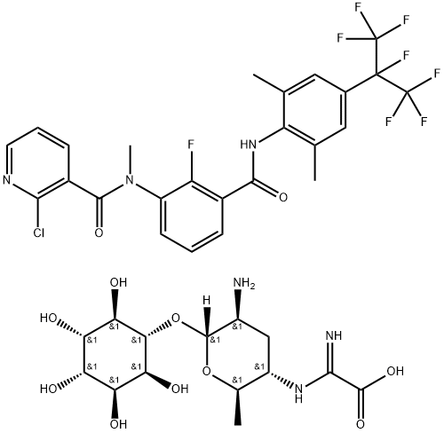 2-Chloro-3-Fluoro-4-Carboxypyridine Struktur