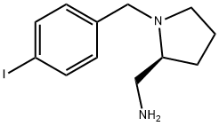 ((S)-1-(4-IODOBENZYL)PYRROLIDIN-2-YL)METHANAMINE Struktur