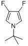 1H-Pyrrole,1-(1,1-dimethylethyl)-3,4-difluoro-(9CI) Struktur