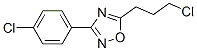 3-(4-CHLOROPHENYL)-5-(3-CHLOROPROPYL)-1,2,4-OXADIAZOLE Struktur