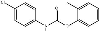 2-Methylphenyl 4-chlorophenylcarbamate Struktur