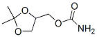 Carbamic  acid,  (2,2-dimethyl-1,3-dioxolan-4-yl)methyl  ester  (7CI) Struktur