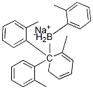 Borate(1-), tetrakis(2-Methylphenyl)-, sodiuM (1:1) Struktur