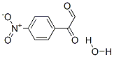 4-NITROPHENYLGLYOXAL HYDRATE Struktur