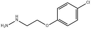 [2-(4-CHLOROPHENOXY)ETHYL]HYDRAZINE Struktur