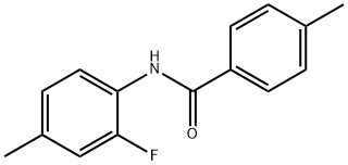 N-(2-Fluoro-4-Methylphenyl)-4-MethylbenzaMide, 97% Struktur