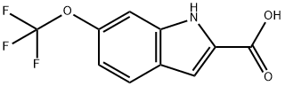 6-(TRIFLUOROMETHOXY)-1H-INDOLE-2-CARBOXYLIC ACID Struktur