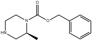 (S)-1-N-CBZ-2-METHYL-PIPERAZINE
 Struktur