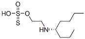 Thiosulfuric acid hydrogen S-[2-[(1-propylpentyl)amino]ethyl] ester Struktur