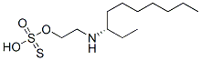 Thiosulfuric acid hydrogen S-[2-[(1-ethyloctyl)amino]ethyl] ester Struktur