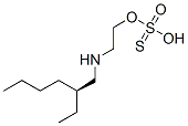 Thiosulfuric acid hydrogen S-[2-[(2-ethylhexyl)amino]ethyl] ester Struktur