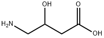 DL-GAMMA-AMINO-B-HYDROXYBUTYRIC ACIDCRYS TALLINE Struktur