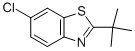 6-CHLORO-2-(1,1-DIMETHYLETHYL)BENZOTHIAZOLE Struktur