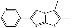 2,3-DIMETHYL-6-(PYRIDIN-3-YL)IMIDAZO[2,1-B]THIAZOLE Struktur