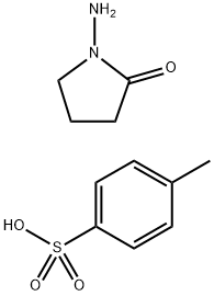 1-(AMino)-2-pyrollidinone p-toluenesulfonate Struktur