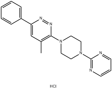 Minozac Dihydrochloride Struktur