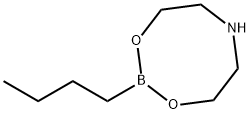 2-(BUT-1-YL)-TETRAHYDRO-4-H-1,3,6,2-DIOXAZABOROCINE Struktur