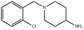 1-(2-chlorobenzyl)piperidin-4-amine Struktur