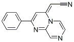 Acetonitrile,  2-(2-phenyl-4H-pyrazino[1,2-a]pyrimidin-4-ylidene)- Struktur