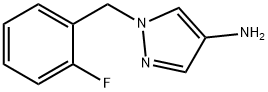 1-(2-fluorobenzyl)-1H-pyrazol-4-amine(SALTDATA: 2HCl) Struktur