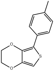 Thieno[3,4-b]-1,4-dioxin,  2,3-dihydro-5-(4-methylphenyl)- Struktur