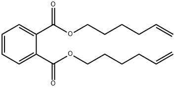 di-(5-hexenyl)phthalate Struktur