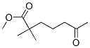 2,2-Dimethyl-6-oxoheptanoic acid methyl ester Struktur