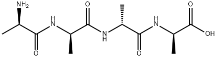 H-D-ALA-D-ALA-D-ALA-D-ALA-OH Struktur
