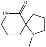 1,7-Diazaspiro[4.5]decan-6-one,1-methyl-(9CI) Struktur