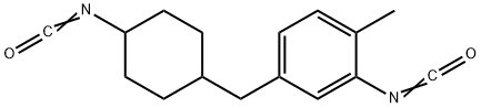 5-[(4-isocyanatocyclohexyl)methyl]-o-tolyl isocyanate Struktur