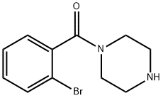 (2-BROMOPHENYL)(PIPERAZIN-1-YL) METHANONE Struktur