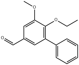 [1,1'-BIPHENYL]-3-CARBOXALDEHYDE,6-ETHOXY-5-METHOXY Struktur