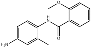 N-(4-Amino-2-methylphenyl)-2-methoxybenzamide Struktur