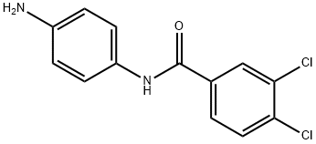 N-(4-aminophenyl)-3,4-dichlorobenzamide Struktur