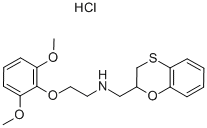 BENOXATHIAN HCL Struktur