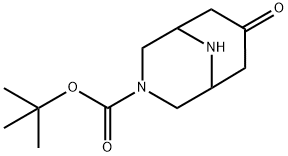 3-boc-7-oxo-3,9-diazabicyclo[3.3.1]nonane Struktur