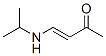 3-Buten-2-one, 4-[(1-methylethyl)amino]-, (E)- (9CI) Struktur