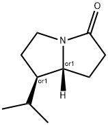 3H-Pyrrolizin-3-one,hexahydro-7-(1-methylethyl)-,cis-(9CI) Struktur