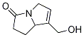 1,2,5,7a-tetrahydro-7-(hydroxyMethyl)-3H-Pyrrolizin-3-one Struktur