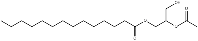 1-O-myristoyl-2-acetyl-glycerol Struktur