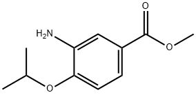 Methyl 3-amino-4-isopropoxybenzoate Struktur