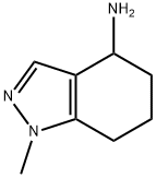 1-METHYL-4,5,6,7-TETRAHYDRO-1H-INDAZOL-4-AMINE Struktur